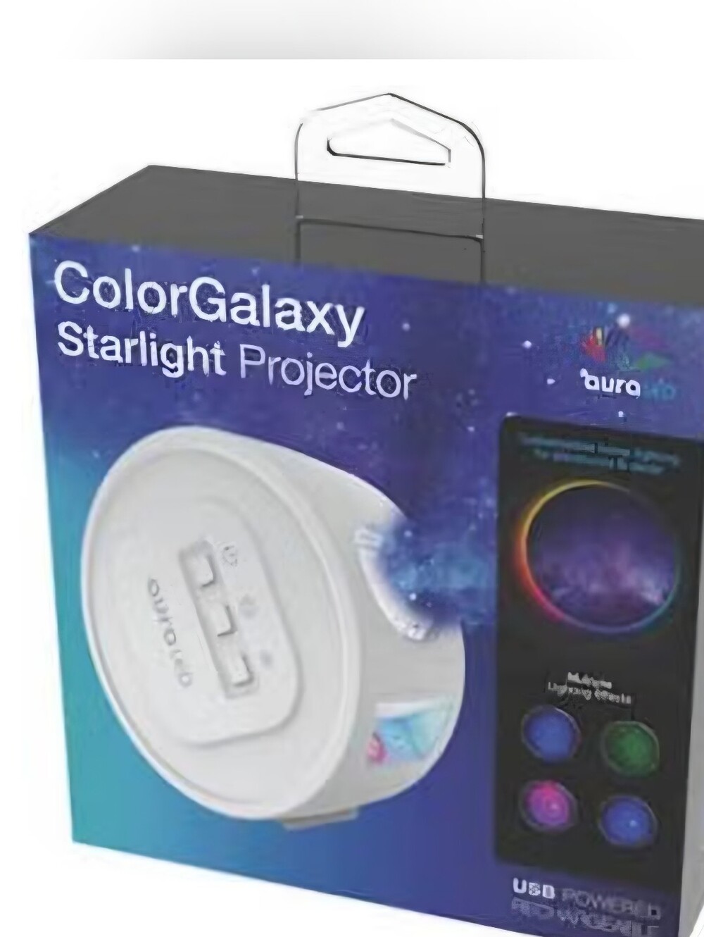 NEW in Box AuraLED ColorGalaxy Starlight Projector